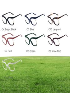 Óculos de sol Vintage Reading Reading Glasses Mulheres Big Frame AntiBlue Light Optical Prescription EyeGlasses Diopter 0 a 67731960