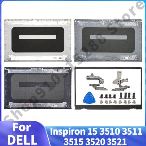 Obudowy Nowe części dla Dell Inspiron 15 3510 3511 3515 Tylna pokrywka Top Case Laptop LCD Tylna pokrywa przednie zawiasy Zawicia Wymienne 09WC73