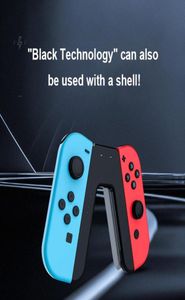 Игровые контроллеры джойстики Nintendos Switch Joycon Brackt Crack Gamepad Controller Charging Station Зарядное устройство для 1894263