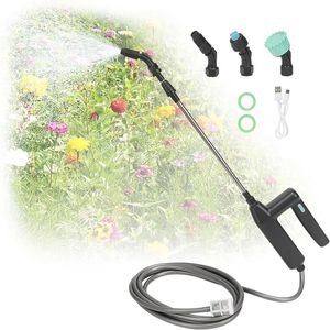 Electric Plant Garden Sprayer 7.4V Powerful Battery Powered Sprayer Telescopic Wand Gardening watering tool Electric Sprayer 240403