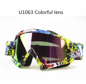 Manwomen Motocross Goggles GlassesMXオフロードゴーグルスキースポーツガファ