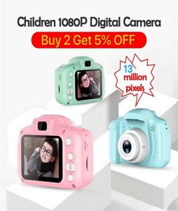 2020 Selling Kids Camera Children Mini Digital Camera Cute Cartoon Cam 8MP SLR Camera Toys for Birthday Gift 2 Inch2003787