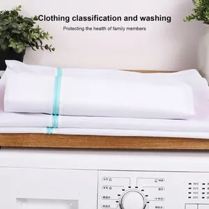 Tvättpåsar 2st Super Large Bag Fine Mesh dragkedja plagg strumpor delikat kläder lakan gardin tvättmaskin tvätt