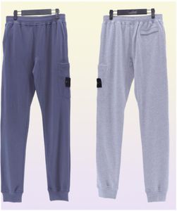 21SS Wiosna jesień zima nowe bawełniane spodnie dresowe mężczyźni kobiety kompas haftowa odznaka Hiphop Hiphop Casual Trackpants Mężczyźni 0227069935542