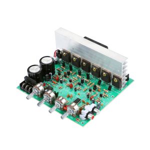 Förstärkare AIYIMA Audio Amplifier Board 2.1 Channel High Power Subwoofer Amplifier Board 240W Amp Dual AC1824V för hemmabio DIY