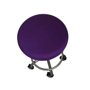 Round Chair Cover Bar Stool Cover Elastic Seat Cover Home Chair Slipcover Floral Dining Office chair Anti-Dirty Seat Covers
