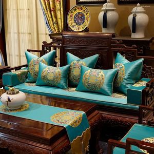 Capas de bordados de travesseiro de luxo clássico bordado clássico decorativo de bordado sofá quarto de sala de estar carro
