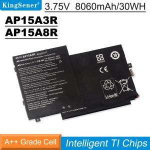 バッテリーキングセナーAP15A3R AP15A8Rラップトップバッテリー用Acer Aspire Switch 10E SW3013PシリーズAP15A3R 3.75V 30WH 8000MAH