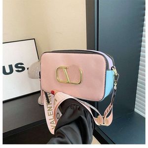 Designerkameratasche süße rosa Umhängetasche für Frauen Mode kleine quadratische Tasche Luxus All-Match Crossbody Body Classic weibliche Geldbörsen