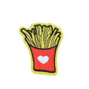 10 pezzi di amore per i patch per sacchetti di abbigliamento in ferro sul trasferimento del badge Applique Patch per jeans fai -da -te cucire su applique ricamato Access6650580