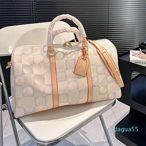 Designer bolsa de saco de fim de semana de férias viagens bagagem de grande capacidade handbag homem ombro mulheres viagens travesseiros esportes de esporte ao ar livre