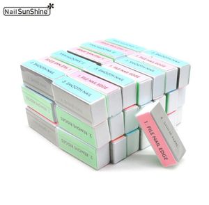 Mini Nail Buffer Block 100 PCS Svampslipning Buffing LIXA Accessory Lime 4 Side UV Gel Polish Files Shiny Tools 2207054893560