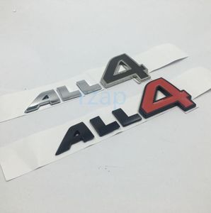 3D Alloy Metal Emblem dla Mini Cooper Countryman Clubman All 4 Letters Badge Decoration Naklejki 8640000