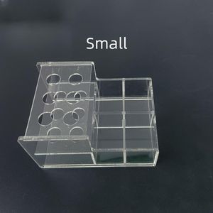 Tandharts Akryl Oral Material Storage Box Applicator Dispenser Organizer Rack Holder For Composite Sprutes Tandläkarverktyg