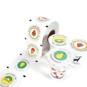 Machine F9095C custom logo paper cup sealer film for boba tea cup sealed