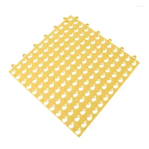 Carpets Interlocking Bathroom Mats Soft Flooring Tile Mat With Drain Hole Quick Dry Bath Shower For Home Floor