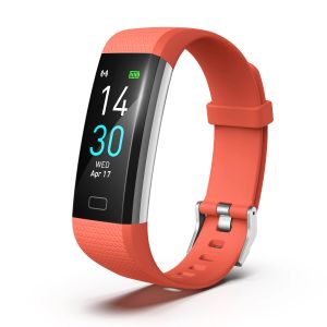 Watches Fashion Fitness Sports Armband Band 0,96 tum Single Touch Smart Watch Waterproof Compatible Android iOS för män Kvinnor gåva