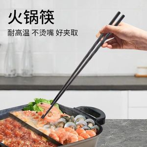Chopsticks Lengthened Anti-Scald Noodles Strainer Fried Extra Long Deep-Fried Dough Sticks Alloy For Pot