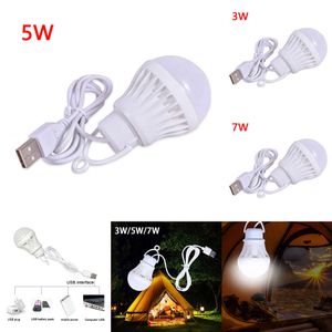 Новый 5 В USB Inrerface Led Fancer Portable Camping Lamp Mini Energy Saving Bulb Outdoor Picnic лампочка лампочка