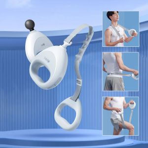 Massageador Xiaomi Momoda Multifuncional Massageiro Fascial Corrente Massagem Massagem Motura Música Desajacente Massager Mini Fáscia Gun