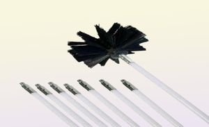 Flexible 8pcs Rods With 1pc Brush Head Chimney Cleaner Sweep Rotary Fireplaces Inner Wall Cleaning Brush Cleaner Chimneys Access 28860835
