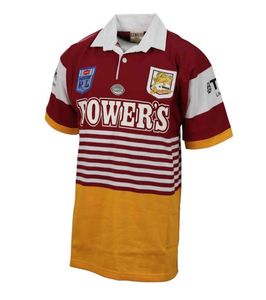 Brisbane Broncos 1992 Retro RUGBY01234567891011129816508