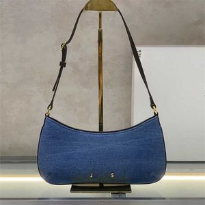 Chic Underarm Design Designer Bag Top Quality Tote Bag Denim Shoulder Hobo Bag JC Underarm Armpit Bag Purse 231215/240115