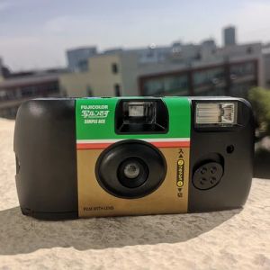 Kamera fujifilm basit as ISO 400 Power Flash Tek Kullanımlık Film Kameraları 27 Fotoğraf Diski Tek Kullanım Tek Kullanım Tek Kullanılabilir FilmCamera