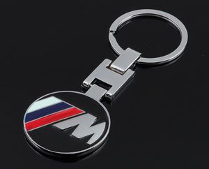 BMW Mパワーロゴ高品質のキーチェーンメタル亜鉛カーエンブレムキーリング3647487