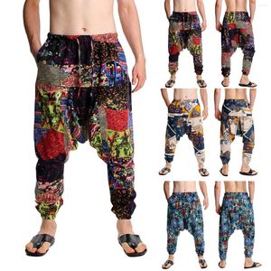 Men's Pants Baggy Harem Hip Men Casual Flying Squirrel Loose Fashion Oversize Man Trousers Y2k Clothes Pantalones Gym Work Streetwear