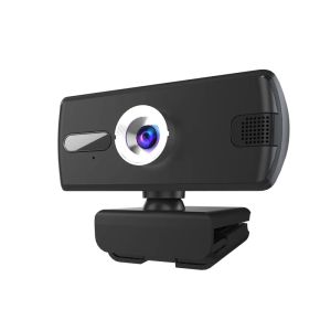 Webcams Webcam 1080p Mini Camera Full HD Веб -камера с микрофоном 30 кадров USB Web Cum для YouTube PC Ноутбук видео съемки камеры