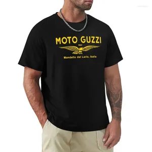 Herren Polos Beach Man T Shirt Moto Guzzi.Mandello del Lario.1921 Funny Shirts O-Neck Slim Fit für Männer Baumwolle Teeshire