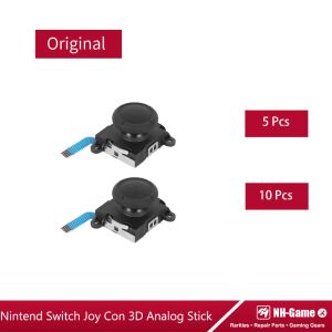 Zubehör 5/10pcs Sensor Joystick für Nintend Switch links rechts Joycon Controller 3D Analog Sticks mit Flex -Kabel für NS -Daumenstifte