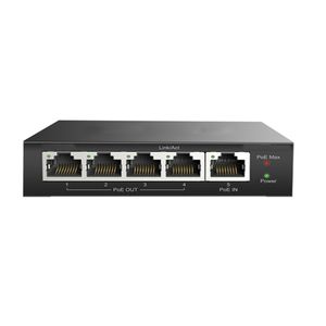 100 Megabit 5-Port POE Signal Extender 1 Minute 4-Port-POE-Verstärker-Extender-Schnittstelle, um die Splitterdaten und die Stromversorgung für die Fernüberwachung zu erweitern