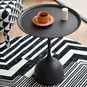 Móveis de estilo nórdico Sala de estar Luz de luxo simples Mesa moderna mesas pequenas mesa de café Sofá mesa lateral de fácil limpeza