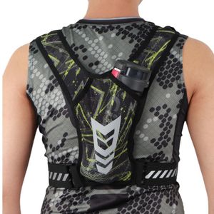Reflective Running Vest Gear Multifunctional Running Backpack for Mobile Phone Cards Water Bottle Outdoor Sports Equipment