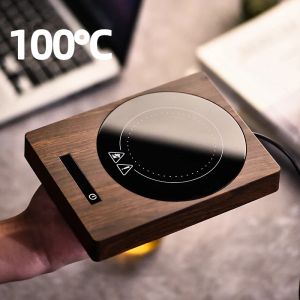 Kettles 200W Mug Heater Cup Warmer 100°C Hot Tea Makers Warmer Coaster 5 Gear Electric Hot Plate Heating Pad Mini Induction Cooker 220V