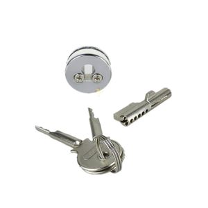 Anti-theft Glass Lock Window Cabinet Lock Sliding Glass Push Door Cylinder Lock Practical Security Tools Hardware Accessories