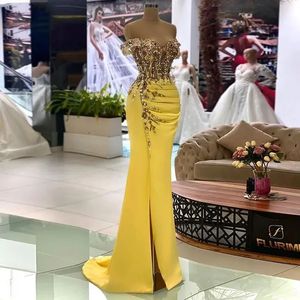 2024 Sexy Sequined Evening Dresses Sleeveless Side Slit Trumpet Prom Sweetherat Womans Formal Party Vestido De Fiesta 240401