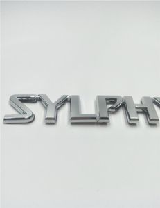 För Nissan Sylphy Emblem BACKA BACK TRUNK BADGE Sign Logo Symbol Letters Decal4880528