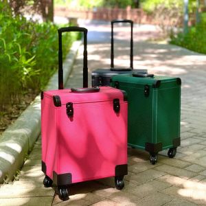 Supplies Makeup Case Cosmetic Tattoo Makeup Artists Foot bath technician Trolley Case Large Capacity Luggage Go Out Storage Toolbox