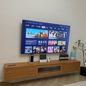 Armários de TV suspensos montados na parede japoneses pequenos apartamentos simples armários de parede de quarto