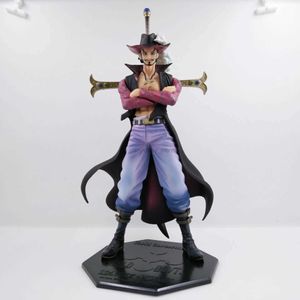 Comics Heroes 28cm Anime One Piece Dracule Mihawk Eagle Eye Action Figur PVC Modell Doll Spielzeug Figur Sammlerstücke Ornamente für Kinder Geschenk 240413