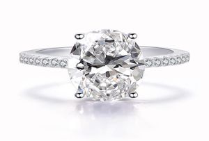 Intero classico 925 sterling sterling anello set ovale taglio 3ct diamante cz impegno anelli della merda nuziale per donne bijoux2499575