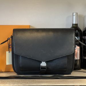 Designer handväskor högkvalitativ svart väska crossbody plånbok messenger väska män plånbok