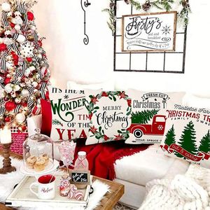 Pillow Home Christmas Decor Cover Survived Family Pillowcase Throw
