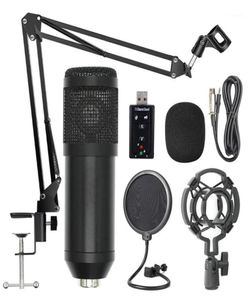 Microphones BM800プロフェッショナルサスペンションキットスタジオライブストリーム放送録音コンデンサーセットMICPHONE16646209