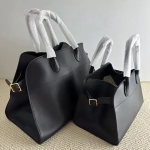 A linha Margaux15 Terrasse Totes Bolsas de Designer Margaux 17 Bolsas de ombro de couro de couro real