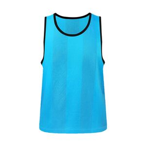 5 datorer Fotbollsträning Vest Polyester Mesh Snabbt torrt sportkläder Barn Vuxna Soccer Match Jersey Team Activity Uniform