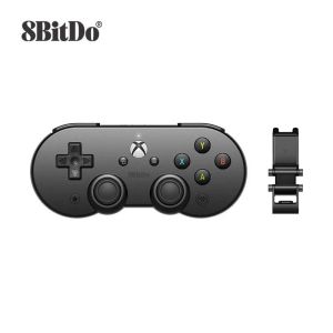 GamePads 8bitdo SN30 Pro Bluetooth oyun denetleyicisi Xbox Cloud Gaming On Android için Xbox Controller için Klip ile Klip içerir